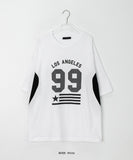 [unisex] Mimita color matching printing over short sleeve tee