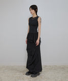 Layered Lace Frill Sleeveless