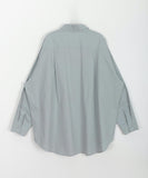 [BAONHAUS] Seafei Cotton Pocket Over Shirt