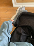 Hoko black blue balloon pants