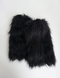 Wolf Fur Leg Warmers