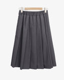 Nuen Pleated Midi Skirt