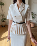 Rudina Gold Buckle Belt