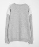 [unisex] Kaloff Sporty Lettering Over Knit
