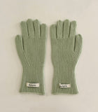 Winted Ribbed Gloves Muffler Beanie Set