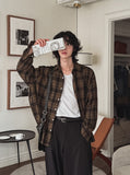Elubin Over Check Shirt