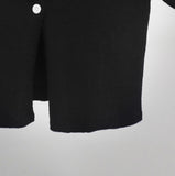 Cozia Cropped Knitwear Short-sleeved Cardigan