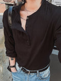 Kuro henry-neck long sleeves