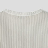 Keene Pigment Henley Neck Ribbed Sleeveless