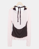 Bton Wavy Halterneck Layered Set