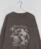 Sidditch Pigment Printing Sweatshirt