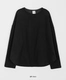 [BAONHAUS] Gemto brushed round t-shirt