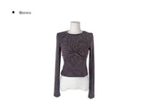 Cabo Wrap Bustier Stripe T-Shirt