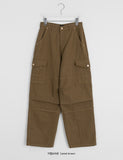 Nerow Cotton Wide Cargo Pants