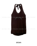 Shell Bohemian Rivet Halterneck