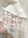 Softy Lace Layered Tiered Skirt