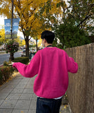Point wool knit
