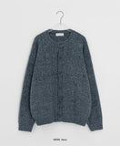 [Unisex] Acolta Bokashi Over Round Knit Cardigan