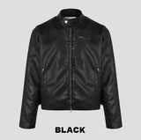 Kien Vintage Trackline Leather Jacket