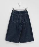 Mashos Summer Raw Denim Bermuda Pants