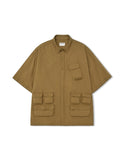 [AG] Slather Utility Pocket Half Shirt