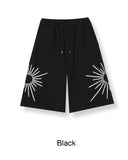 Et Sun Embroidered Bermuda Pants