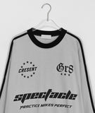 [unisex] Tikopi Lettering Over Long Sleeve Tee
