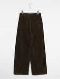 Hakoi corduroy wide pants