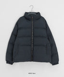 [unisex] Hyokan Check Color Matching Wellon Padding Jumper