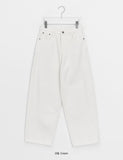 Mittori Pintuck Cotton Wide Pants