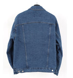 Oversize denim jacket Blue