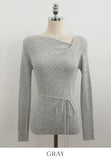 Luna Diagonal Unbalance Rib Knit (Strap Set)
