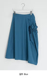 Kannahi Shirring Long Skirt