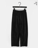 Regan Velvet Wrap Skirt Pants Set