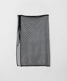 Laurent Flower Layered Wrap Skirt