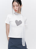 Hearts short sleeves