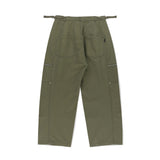 BIKER WASHED WIDE PANTS
