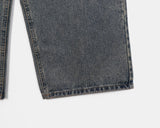 Tinta heart printing wide denim pants