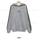 (UNISEX) Core Side Track Over Hoodie