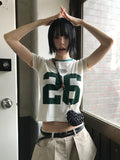 NO.26 TRACK LINE TEE