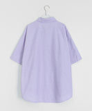 [unisex] Rimel Color Summer Over Short Sleeve Shirt
