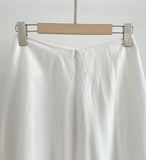Reshu Wrinkle Flare Long Skirt