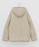 [Unisex] Qgmi Duffle Hood Quilting Padding Jacket