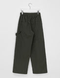 [unisex] Levy banding nylon balloon carpender pants