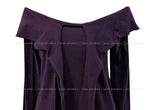 Niid Stripe Tie Off-shoulder Long Sleeve