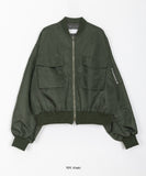 Seton quilted pocket flight jumper