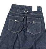 Martin Non-Faded Pocket Wide Denim Pants