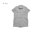 Mina Nylon Anorak Jumpsuit