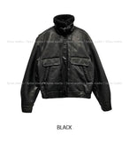 Betty Washed High Neck Buckle Mustang