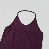 Cover Halter Neck Slim Sleeveless